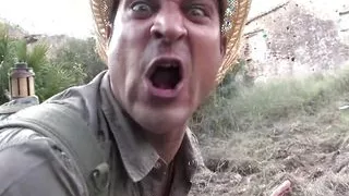 Two amazing German sluts fucking with a hard cock dude