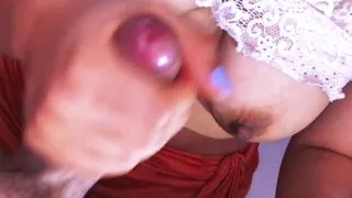 His friend's stepmother was a busty woman who always dressed provocatively and made her friend very horny.