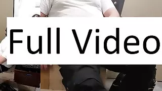 Technician gets weak - Sniff & Handjob - Full Video