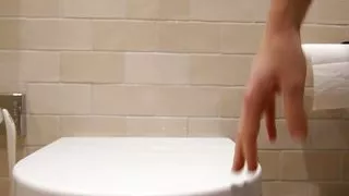 toilet watch my pussy and my pee before i finger myself