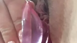 i'm a naughty girl with a little toy