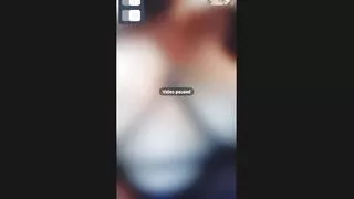 She squirts on video call,her camera get wet