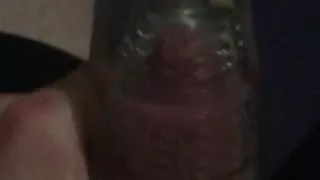 Fleshlight Fucking With Condom