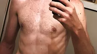 Getting hard with some cock play