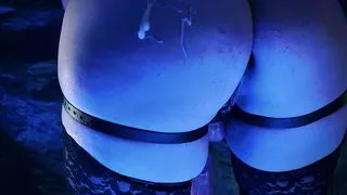 JOI jerk off instruction with strap-on - dominating horror witch dirty talking - MILF Arya Grander