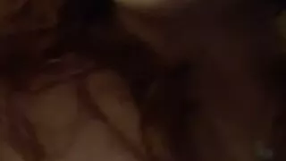 Holly Woodcock grabbing her giant tits.