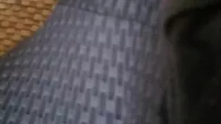 Secretly masturbating in leggings