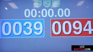 Lesbian busty bigass wrestling winner facesitting loser