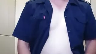 I played with my cock in uniform to buy a car