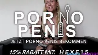 Dominante Blondine liebt ihren Sklaven