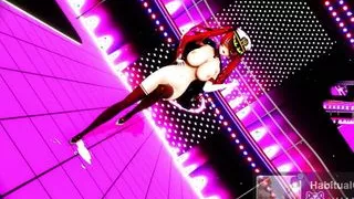 mmd r18 Honolulu azur lane sexy bitch 3d hentai milf public sex dance