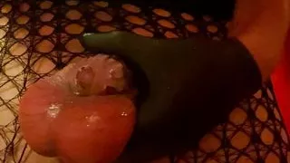 Rough Chastity Play and Ball Slapping