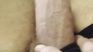 sunny showing off hard cock no nut