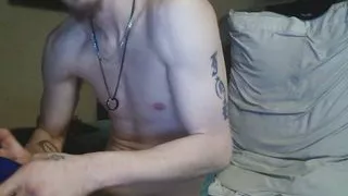 sunny jerking his thick cock ,big load