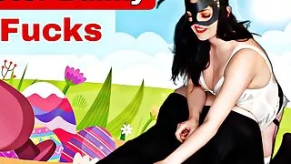 Femdom Pegging Easter Bunny FLR A2M ATM Strapon Strap on Dominatrix Bondage BDSM Milf Stepmom
