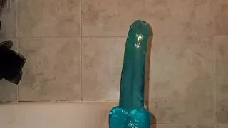 Daddy Takes It All In Deep Quietly In The Bathroom