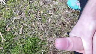 Quick Jerk in the woods