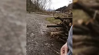 Quick stop outdoor - risky place