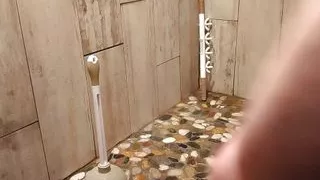 By Request: Strong pussy exercises lifting the plunger! Bussy workout!