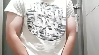 Played with my cock & ass at hospital and ejaculated  to get 1 million subscribers