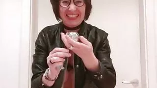 Dress an anal surprise at work