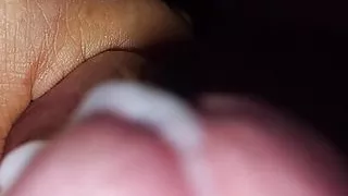 Giving me a divine handjob on the bunk while my cousin sleeps downstairs, I hope the milk falls on her face