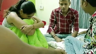 Indian Wife Swapping Sex! Exchange hot Wife with Friend