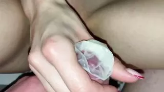 A guy enters the narrow wet pussy of a beatiful girl. Amateur. Homemade