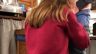 Girl Barista Does Blowjob To Teen At Work (with Talk)