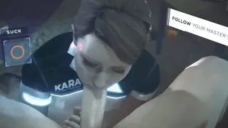 Android Slut Sucking Dick