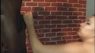 Gorgeous prisoner babe gets double penetration action in jail