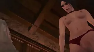 Madme Shasha Spend her Last night with  Geralt Witcher 3