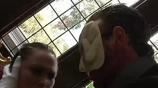 Lilly Gets Railed Up The Butt Hole Then Defaced With Jizz