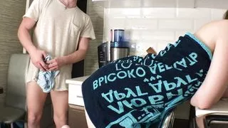 Stepsister after a shower