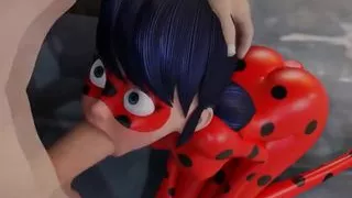 Lady Bug Slut Sucking