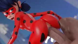 Lady Bug Slut Anal Riding