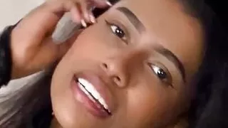 Horny Ebony Aurora Elise Skips Class To Play With Her Wet Pussy