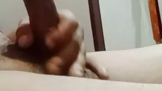 Indian boy masturbating hard