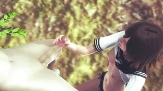 Hentai Uncensored 3d - Mia and Elf Hard sex