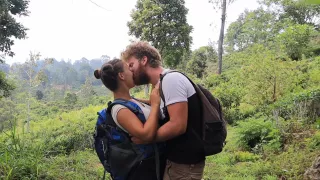 Southeast Asia - Hot Couple Kissing Passionately While Hiking In How To Kiss Passionately)