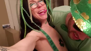 St. Patricks Day Blowjob Fun!