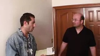 Georgous teen bends over for a fat cock