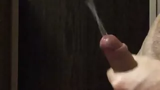 Skinny Dick with Big Cum Blast