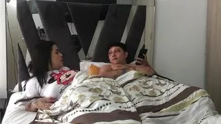 Sharing a room with my stepsister - Spanish porn