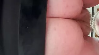 Stunt Cock Eating My Pussy In The Sex Swing