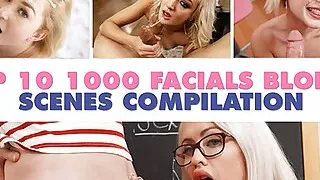 1000Facials - Top 10 Hottest Blondes