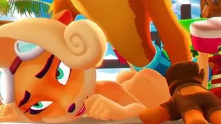 Crash Bandicoot Getting Some Ass
