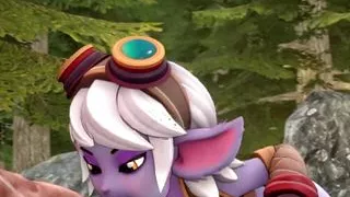 LOL Yordle Sucking A Big Cock