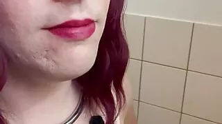 Sissy slut in the toilet 2