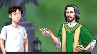 Summertime saga - Johannes fucked Melonia ... Iwanka got fucked hard ... Johannes was taken and met a strange lady